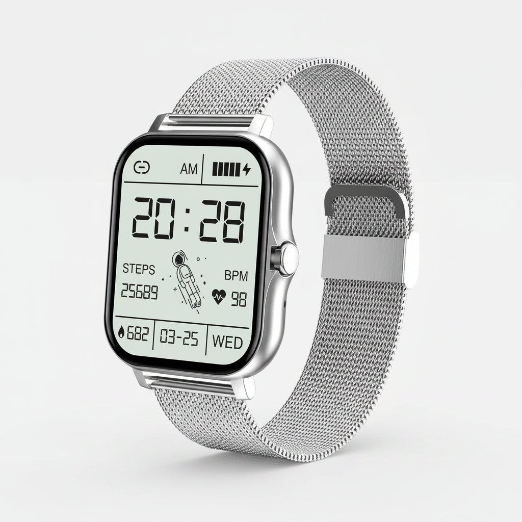 Pulse Fitness-Smartwatch für Damen mit Touchscreen | Temsk