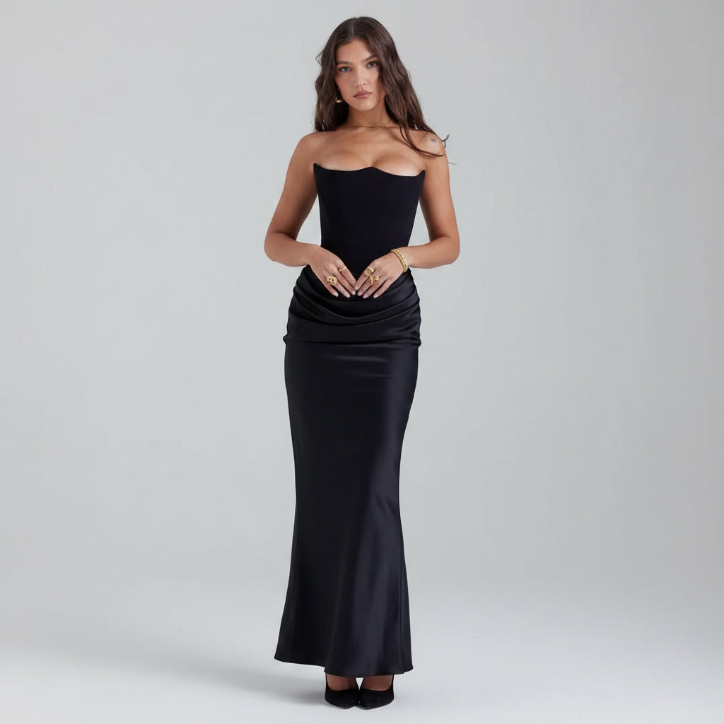 Damen-Corsagen-Abendkleid für formelle Anlässe | Temsk