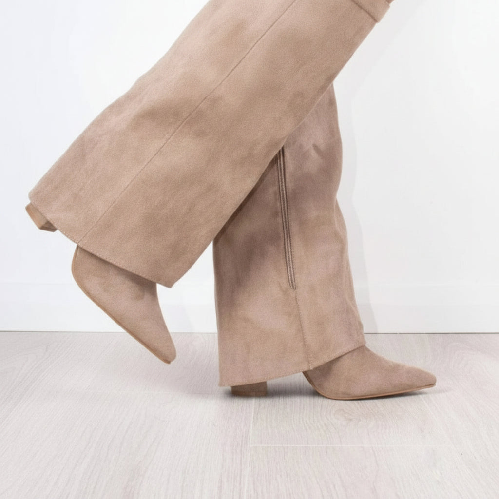 Damenstiefel, bequemer kniehoher Stil für jedes Outfit | Temsk
