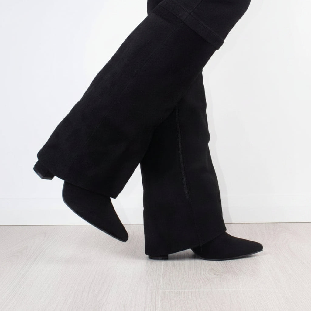 Damenstiefel, bequemer kniehoher Stil für jedes Outfit | Temsk