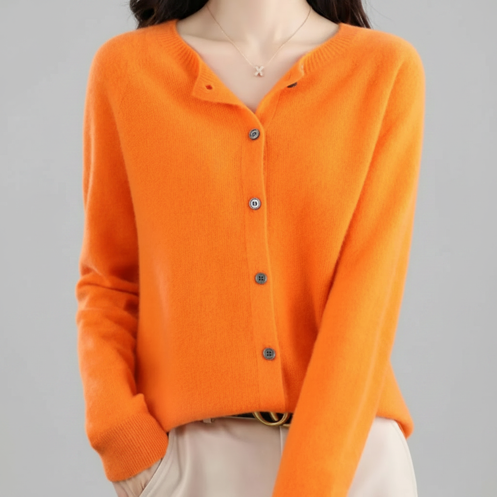 Damen-Strickcardigan für Wärme und Stil | Temsk