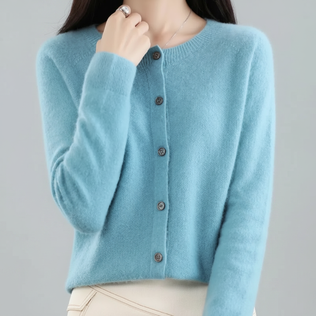Damen-Strickcardigan für Wärme und Stil | Temsk