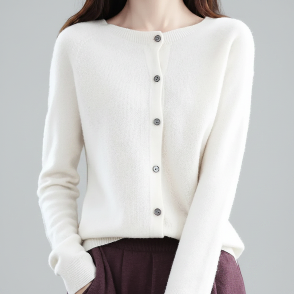 Damen-Strickcardigan für Wärme und Stil | Temsk