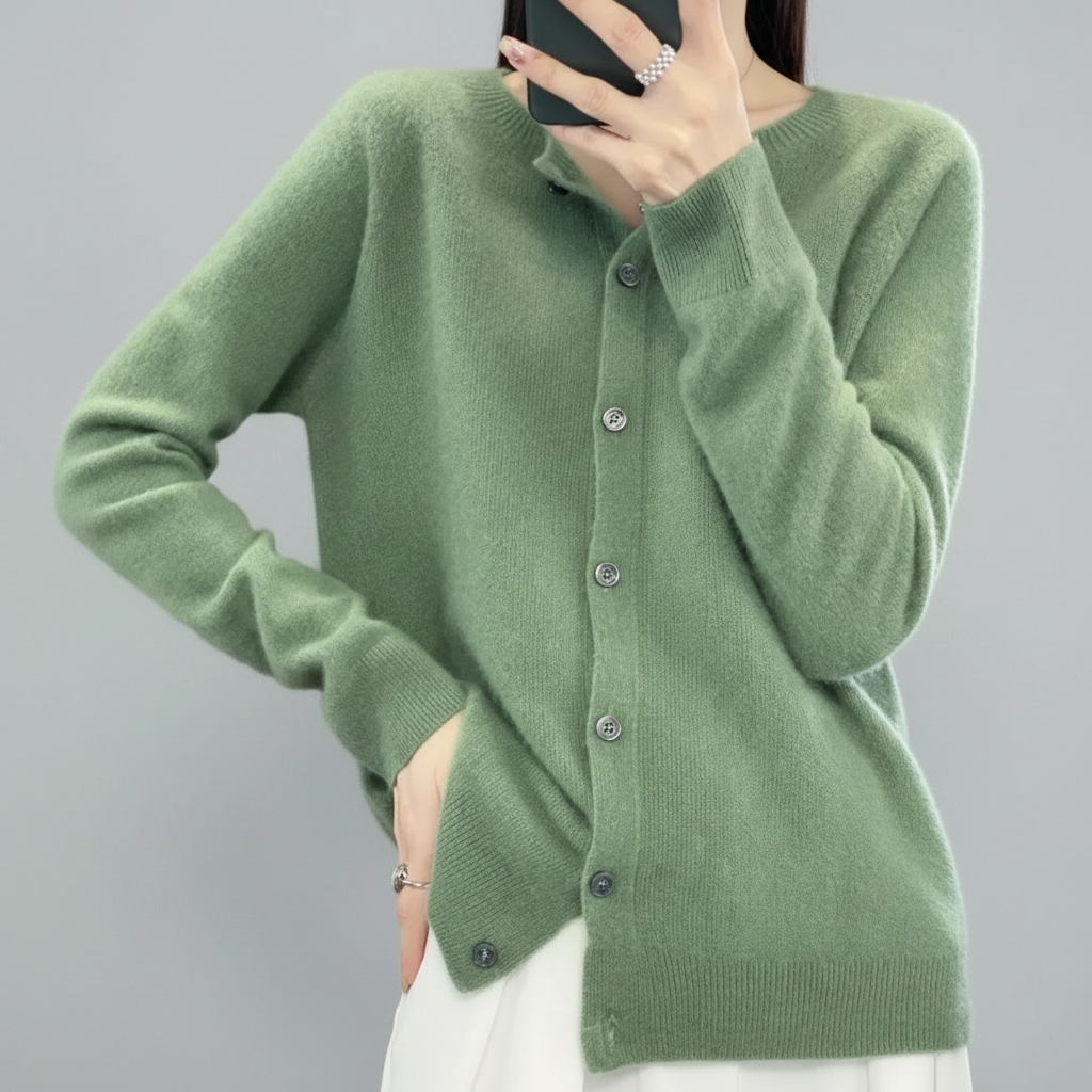 Damen-Strickcardigan für Wärme und Stil | Temsk