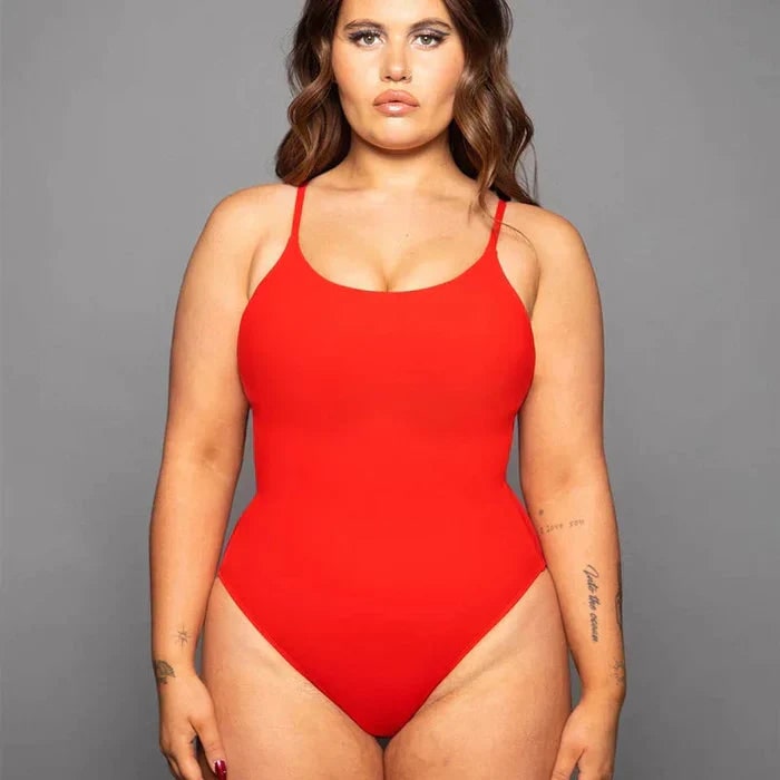 Schwimmformer Damen Shaping Badeanzug Einteiler für Strandtage | Temsk