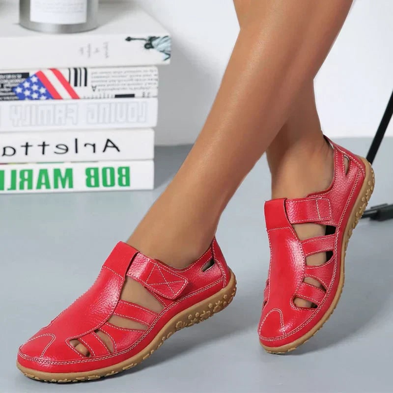 Offene, elegante Sandalen für Damen mit verstellbarem Riemen | Temsk