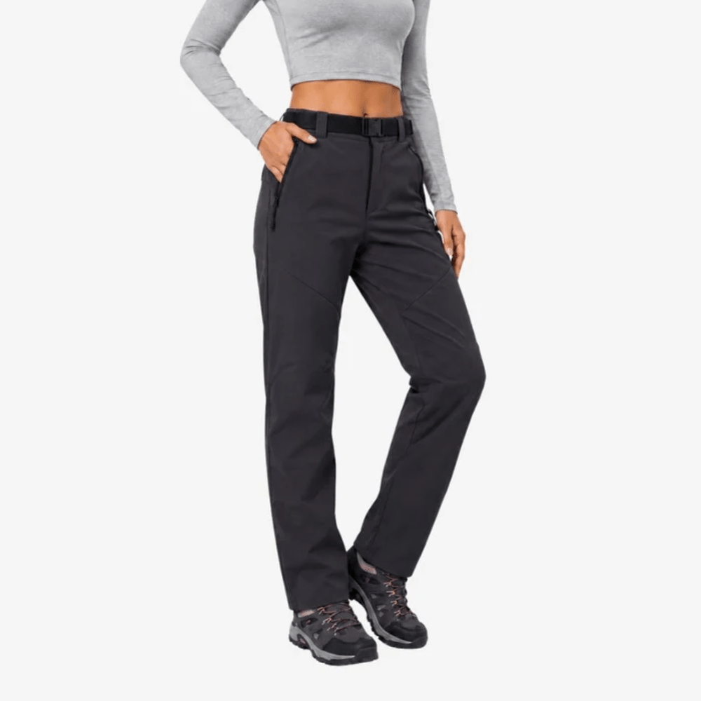 Women's Waterproof Fleece-Lined Hiking Pants | Temsk
