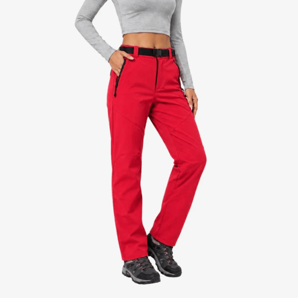Women's Waterproof Fleece-Lined Hiking Pants | Temsk