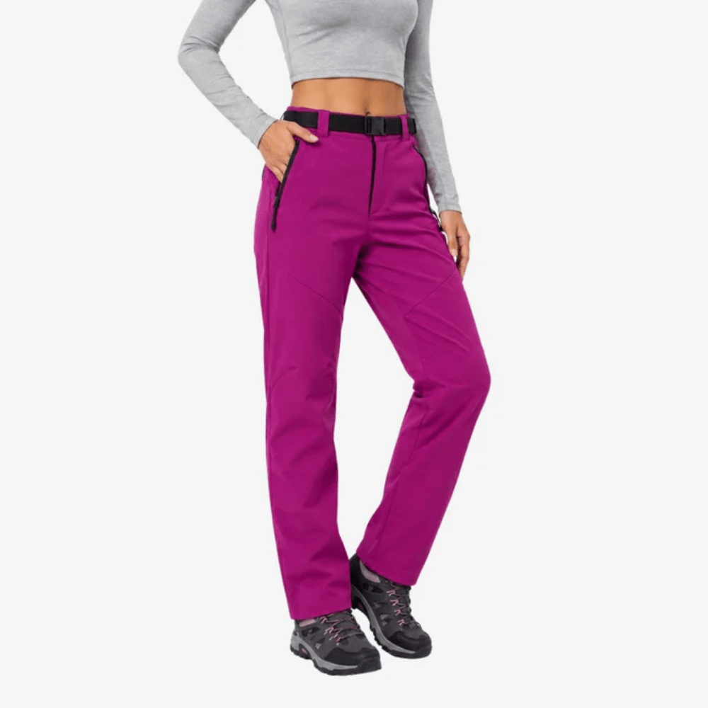 Women's Waterproof Fleece-Lined Hiking Pants | Temsk