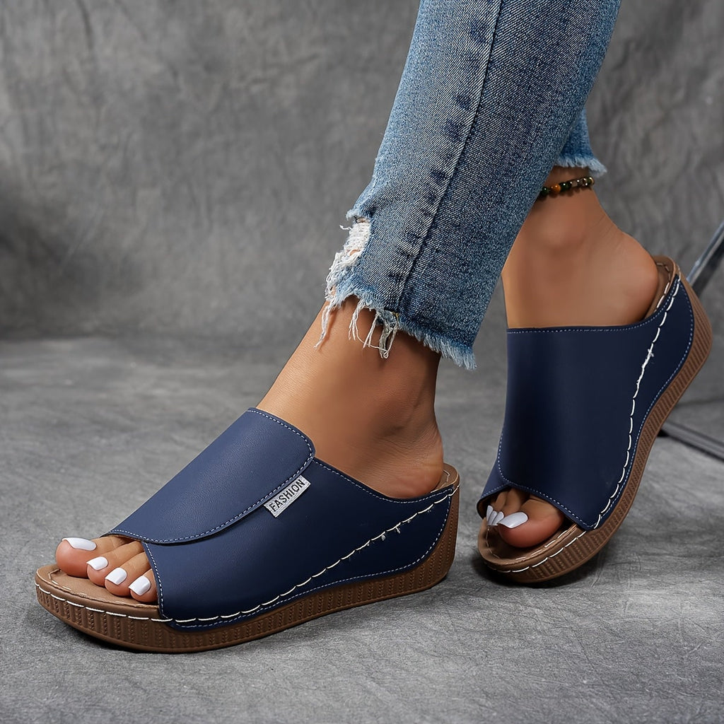 Espadrille-Sandalen für Damen mit Keilsohle für den täglichen Gebrauch | Temsk