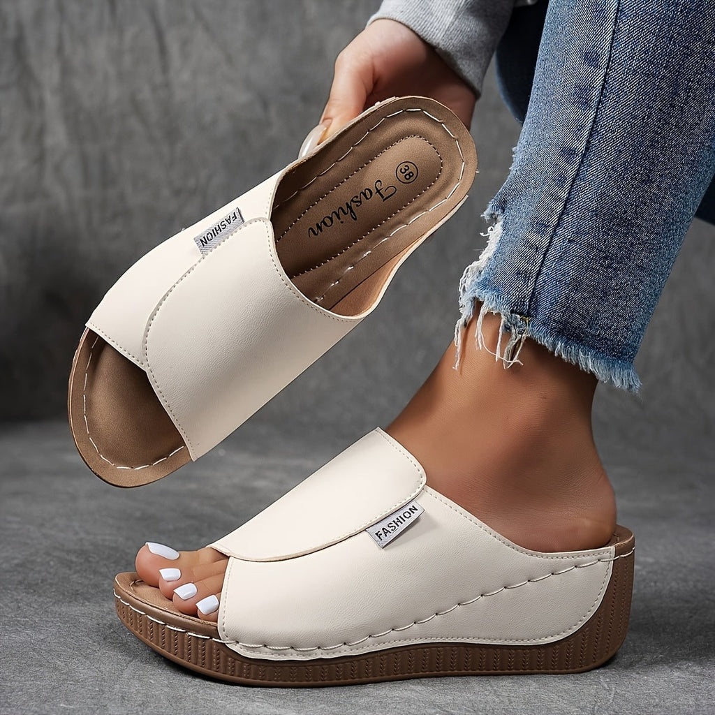 Espadrille-Sandalen für Damen mit Keilsohle für den täglichen Gebrauch | Temsk