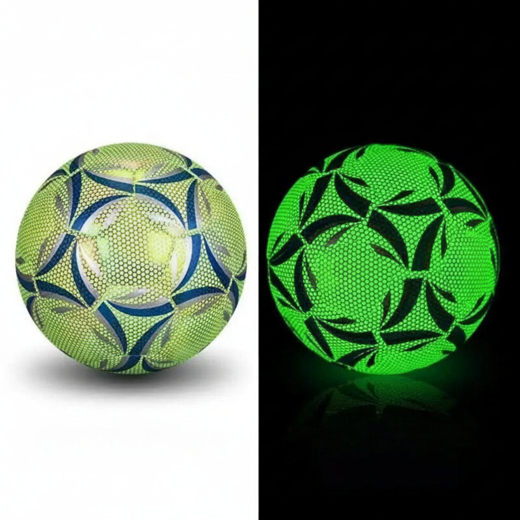 WM LED-Leucht-Fußball Größe 5 für Nachtspiele | Temsk
