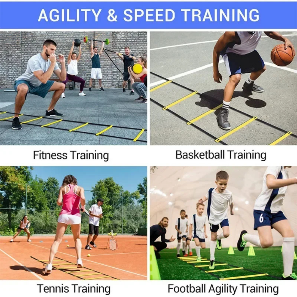 WM-Fußball-Agility-Leiter für Schnelligkeitstraining | Temsk