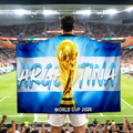 Argentinien WM-Flaggenbanner Fan-Cape für Fußballfans | Temsk