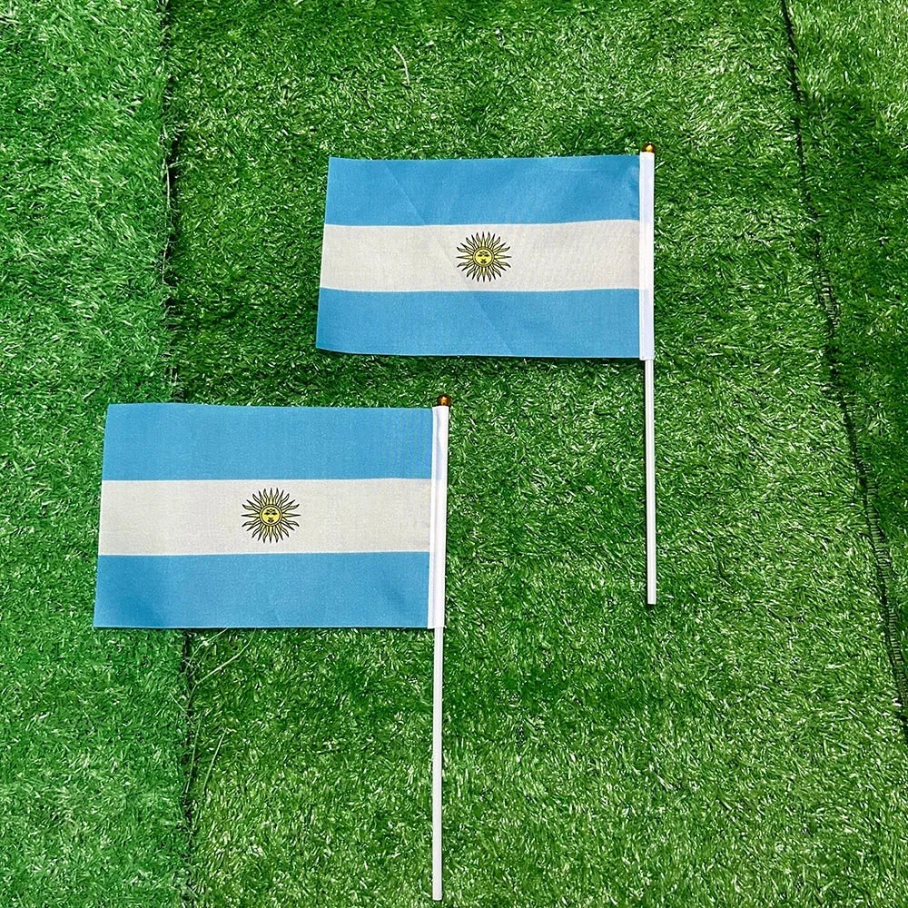 Argentinien Weltmeisterschaft Miniaturflagge für Veranstaltungen und Partys | Temsk