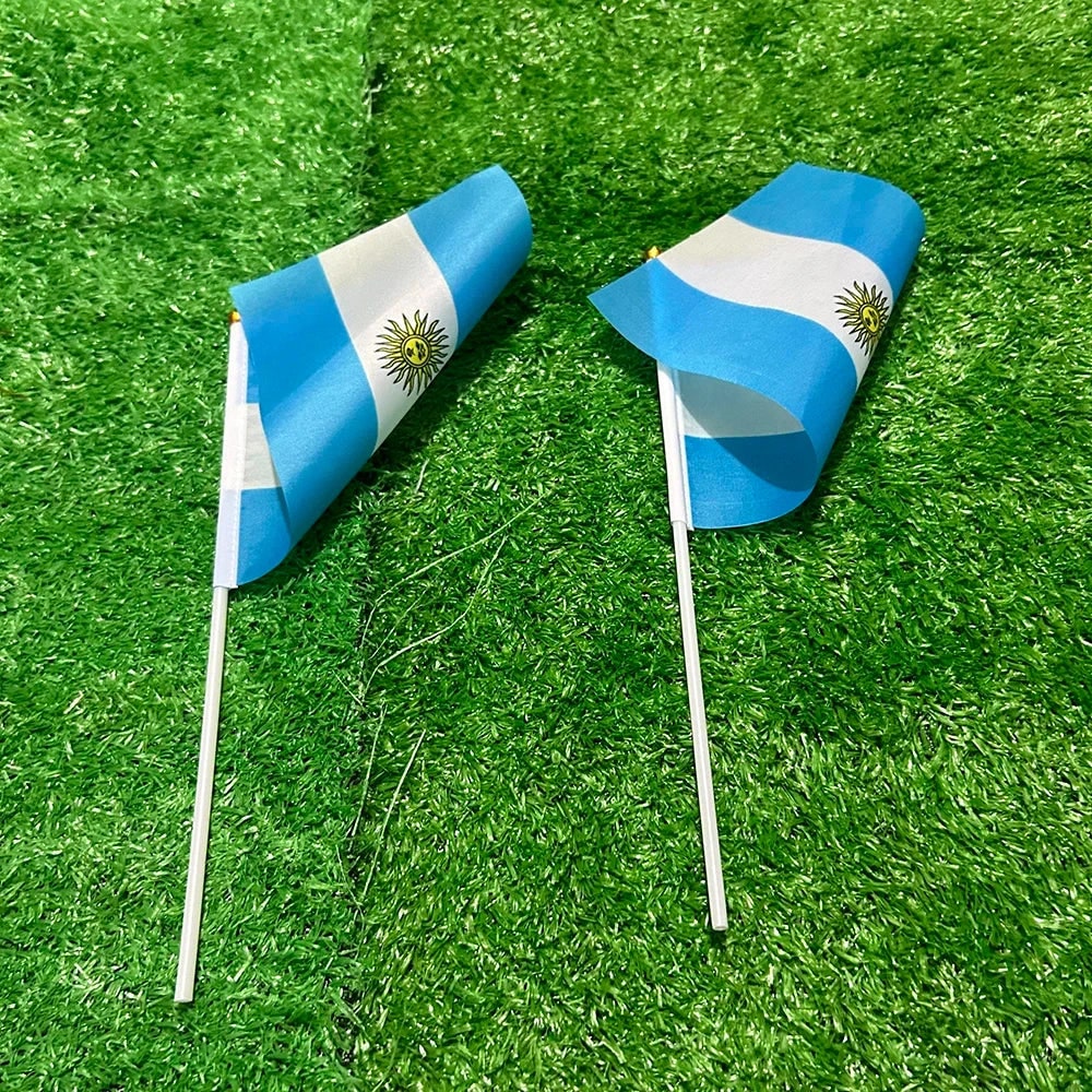 Argentinien Weltmeisterschaft Miniaturflagge für Veranstaltungen und Partys | Temsk