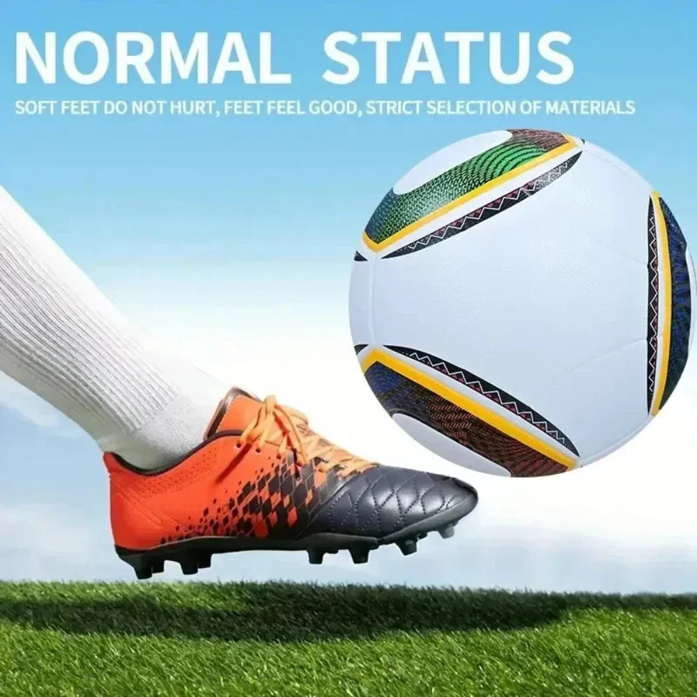 Size 5 PU Soccer Ball for Outdoor Training and Matches | Temsk