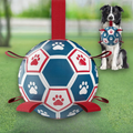 Weltmeisterschaft Interaktives Ball-Hundespielzeug mit strapazierfähigem Mesh-Seilgriff | Temsk