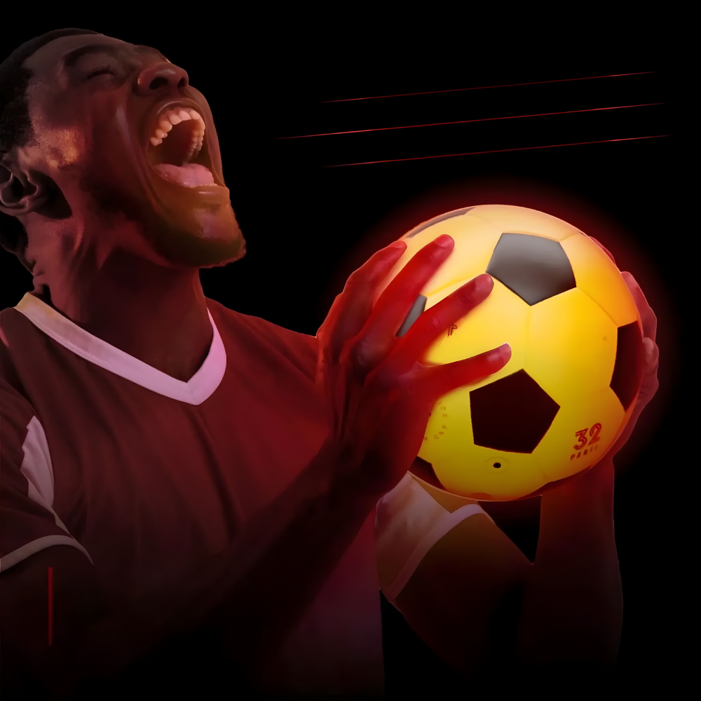 Weltmeisterschaft Leuchtender LED Fußball Größe 5 für Nachtspiele | Temsk