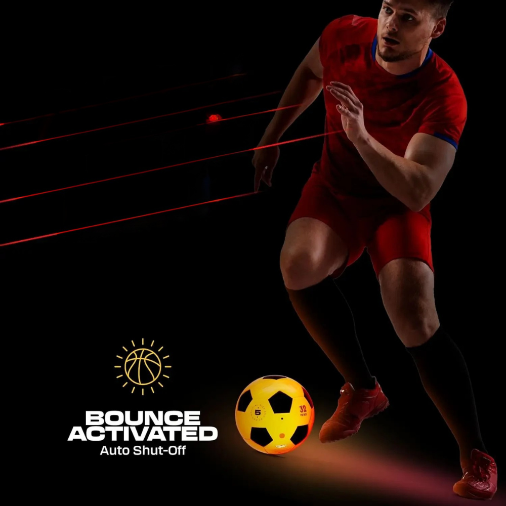 Weltmeisterschaft Leuchtender LED Fußball Größe 5 für Nachtspiele | Temsk