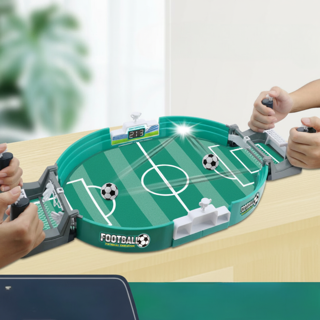 Weltmeisterschaft Kompaktes Arcade Fußball-Schreibtischset für den Heimgebrauch | Temsk