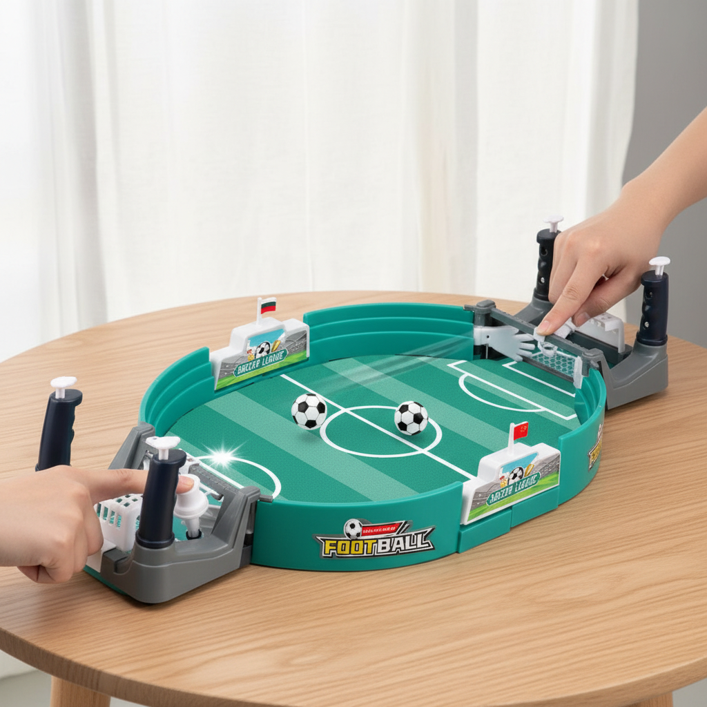 Weltmeisterschaft Kompaktes Arcade Fußball-Schreibtischset für den Heimgebrauch | Temsk