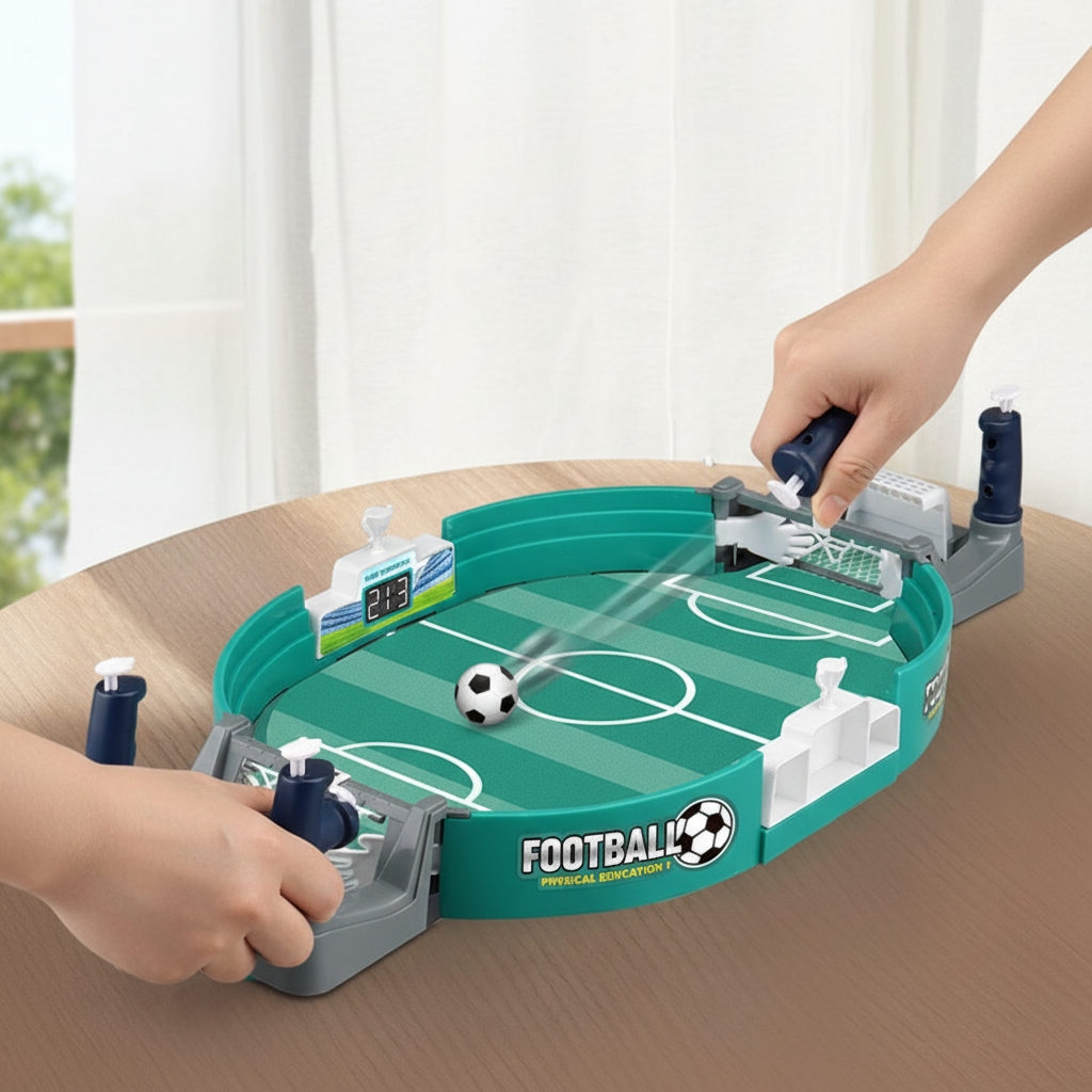 Weltmeisterschaft Kompaktes Arcade Fußball-Schreibtischset für den Heimgebrauch | Temsk