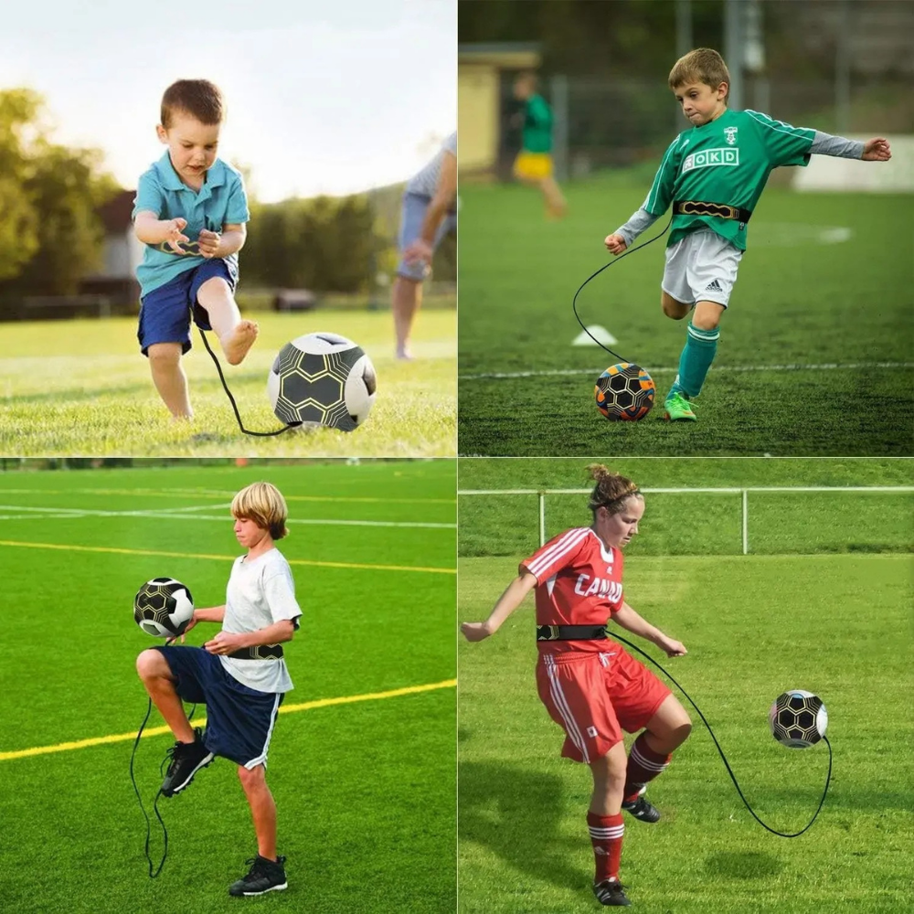 Fußball Trainingsgürtel für Solo-Übung und Fähigkeitsentwicklung | Temsk