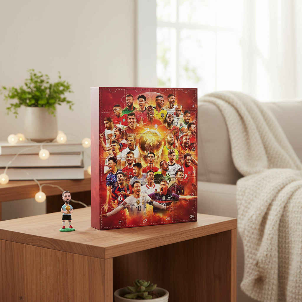 Weltmeisterschaft Adventskalender für Kinder und Frauen Countdown bis Weihnachten | Temsk