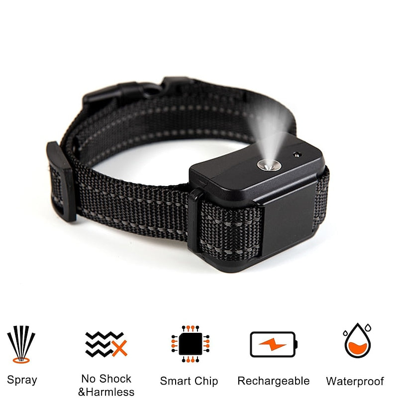Dogs Bark Collar With Citronella Spray Refill Included | Temsk