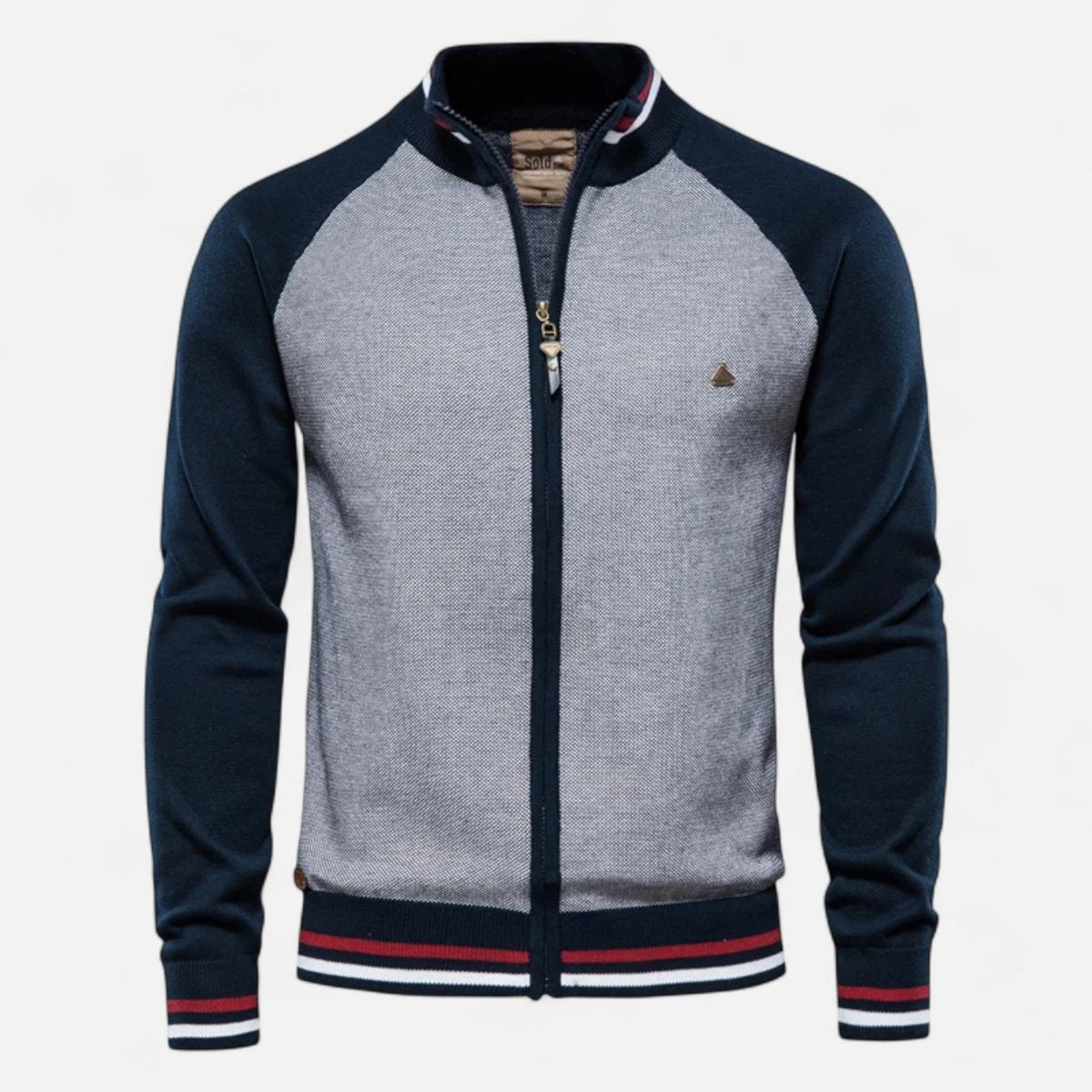 Zip Sweater Lightweight Cotton Outdoor Layer | Temsk